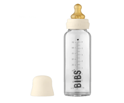 شیشه شیر پیرکس 225 میل بیبس BIBS رنگ Ivory (اورجینال)