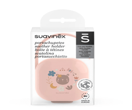 قاب پستانک سواوینکس Suavinex صورتی